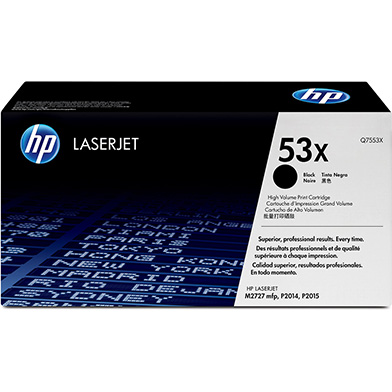 Genuine HP 53x LaserJet Black Print Cartridge (7,000 pages)